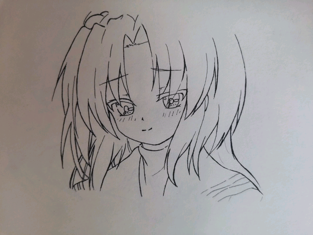 clannad动漫手绘第六期琴美的武器是小提琴哦