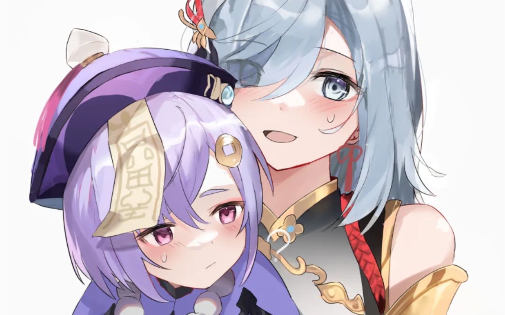 申鹤是七七的新椰羊?