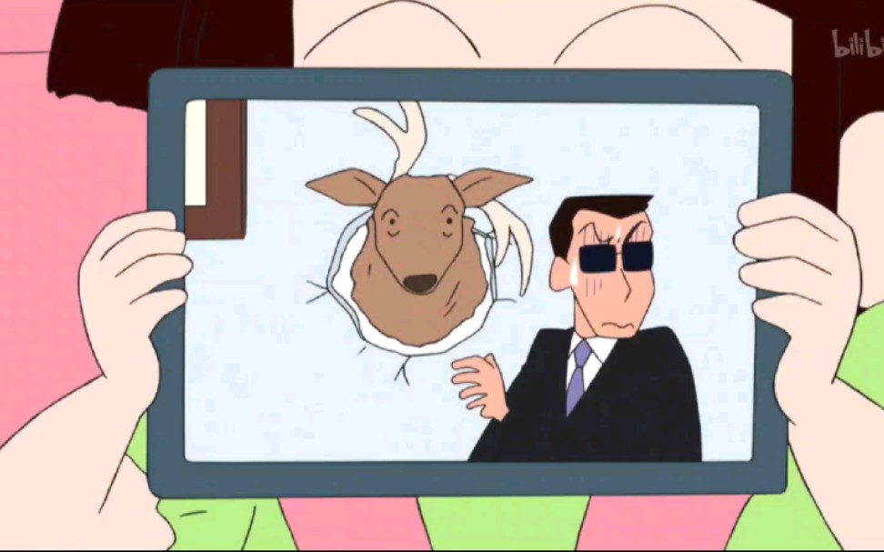 《蜡笔小新》黑机先生有许多小秘密