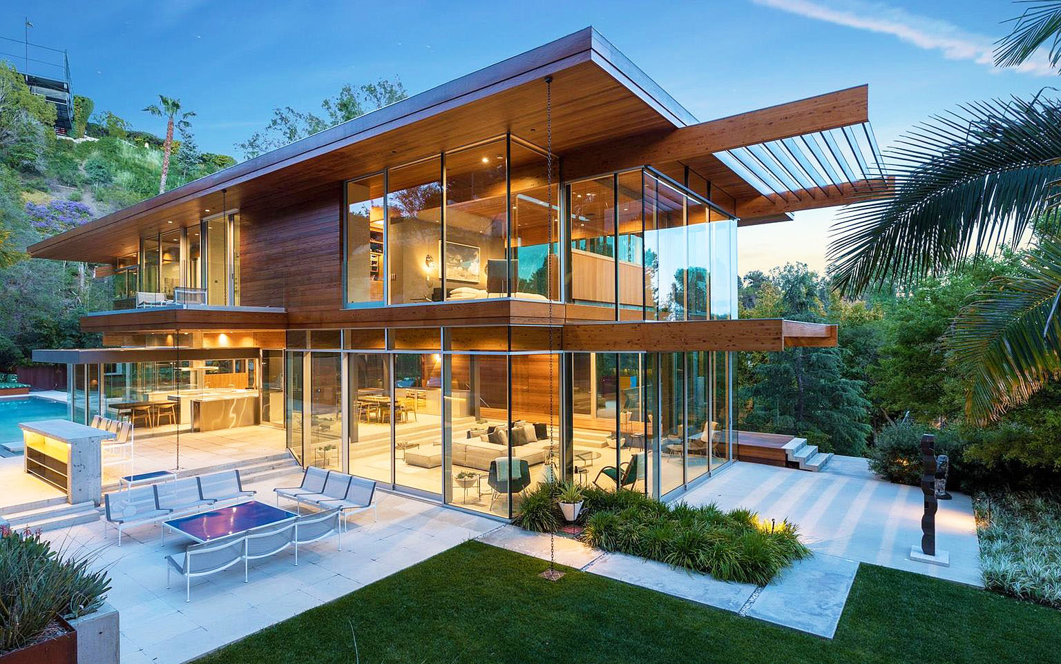 luxury home / 比弗利山时尚现代住宅~1160 san ysidro dr, beverly