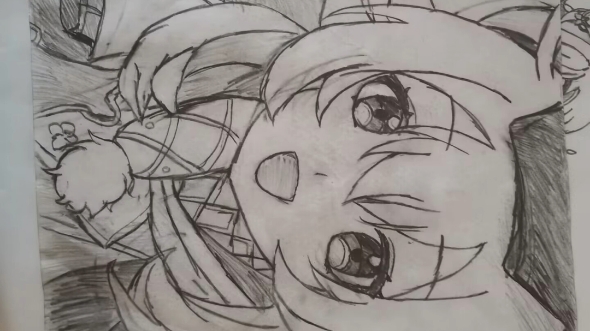 新人(没学过)的第一次画画,还可以吧!