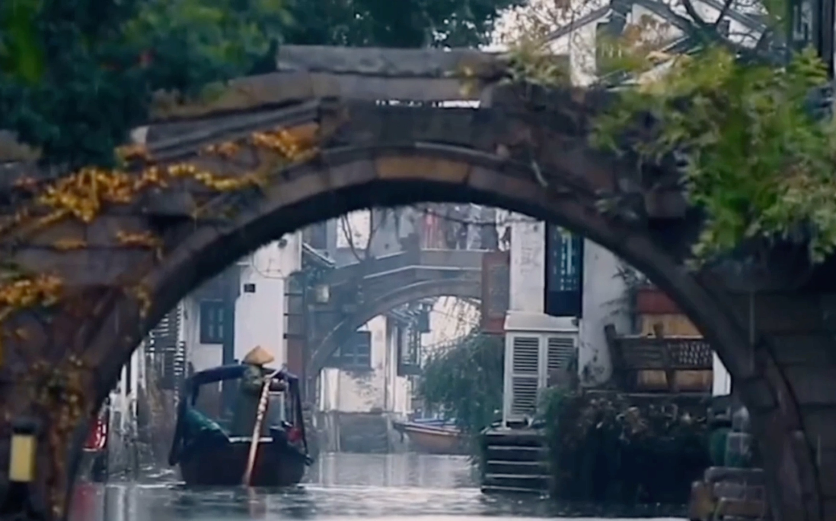 [图]水韵漫江南，一枕烟雨舟