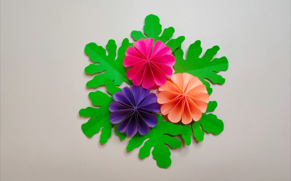 手工制作折纸立体粘画教程