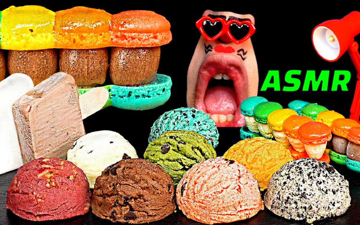 realmouth草莓雪糕巧克力雪糕冰淇淋球曲奇薄荷红丝绒巧克力香草绿茶