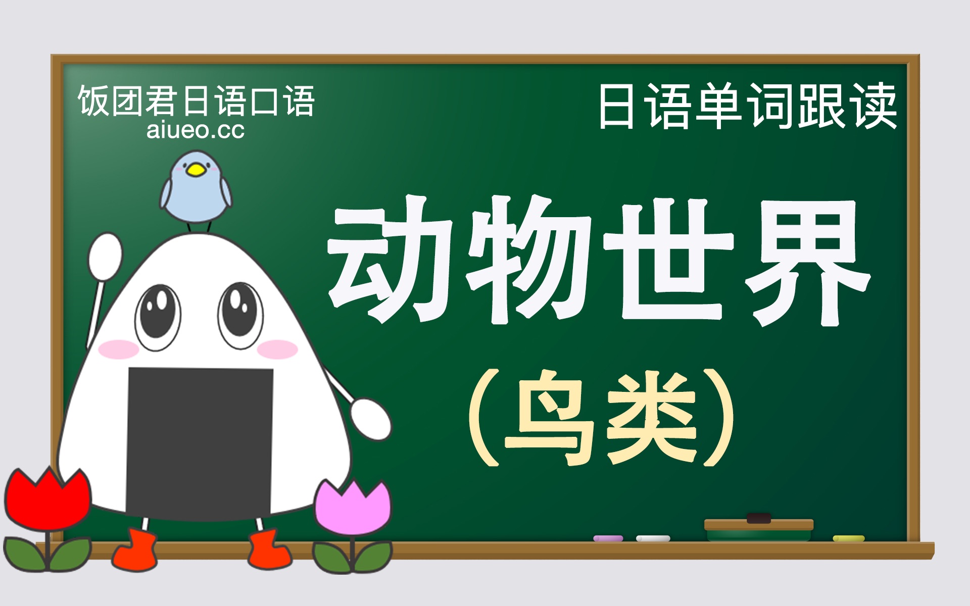 【日语单词】听标准日语发音,记日语单词《常见的动物(鸟类)》JLPT单词跟读哔哩哔哩bilibili