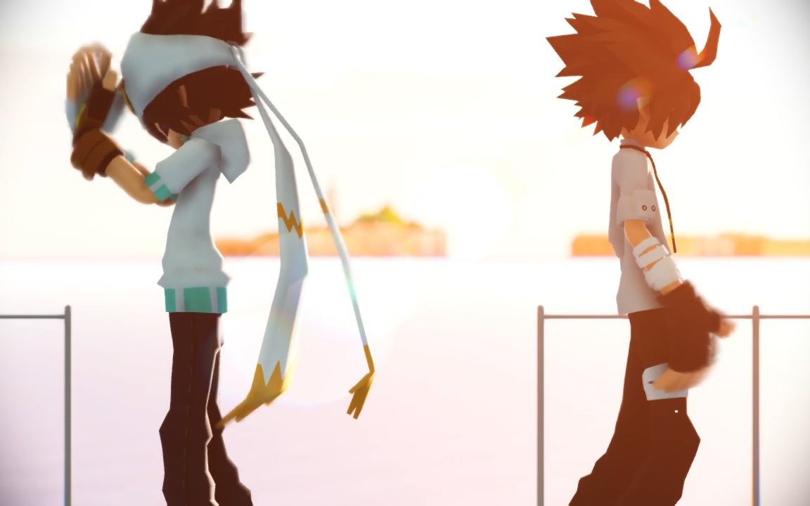 [图]【凹凸世界/MMD】新旧设安雷的No Title