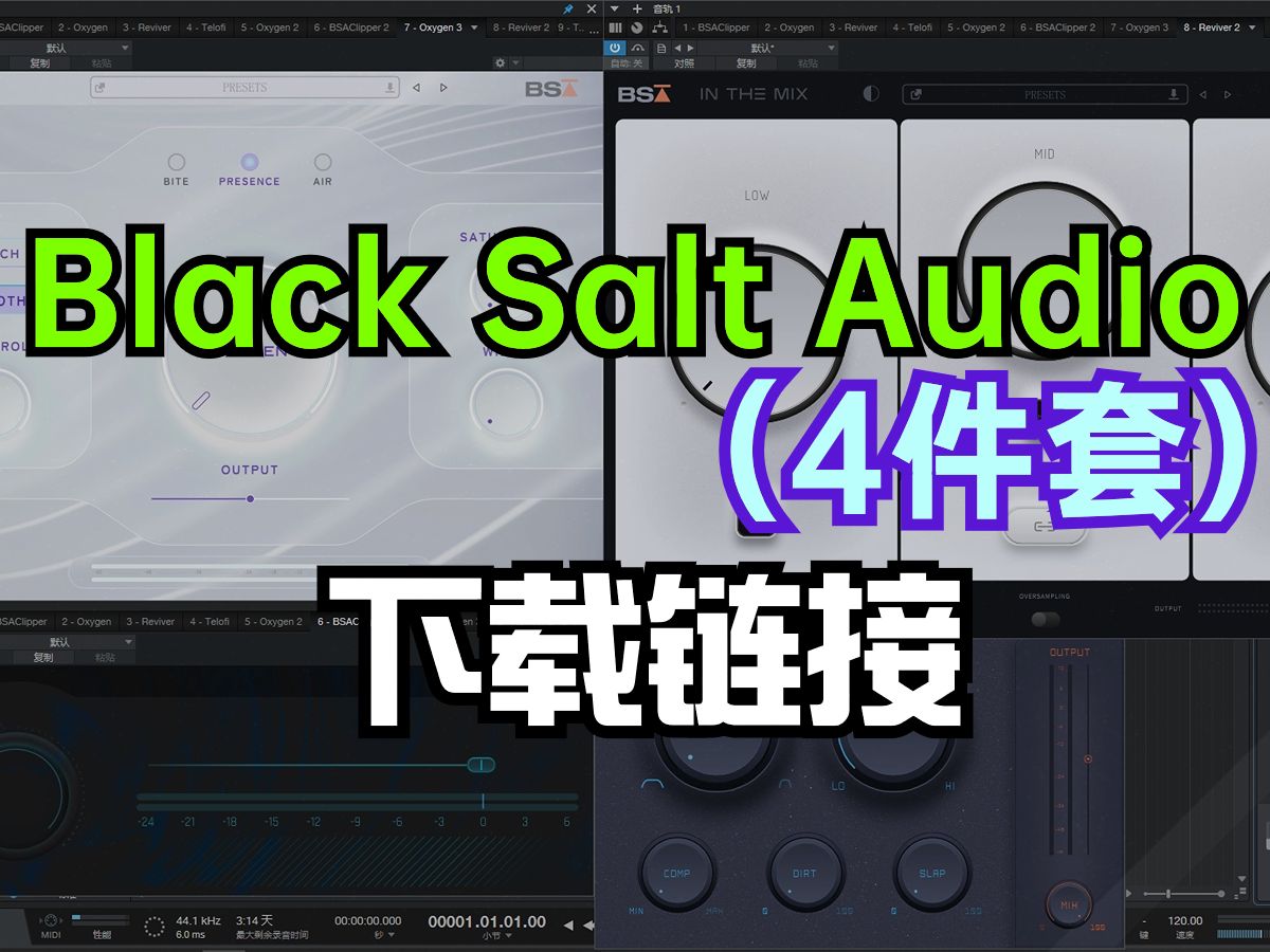 Black Salt Audio Reviver/Oxygen/Clipper/Telofi 一键下载链接哔哩哔哩bilibili