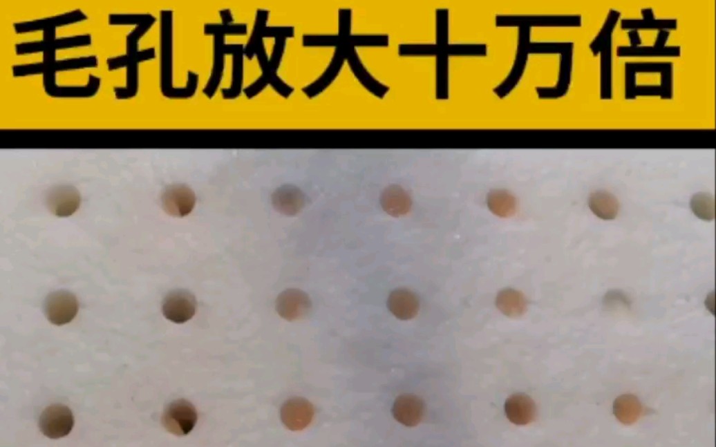 毛孔放大十万倍