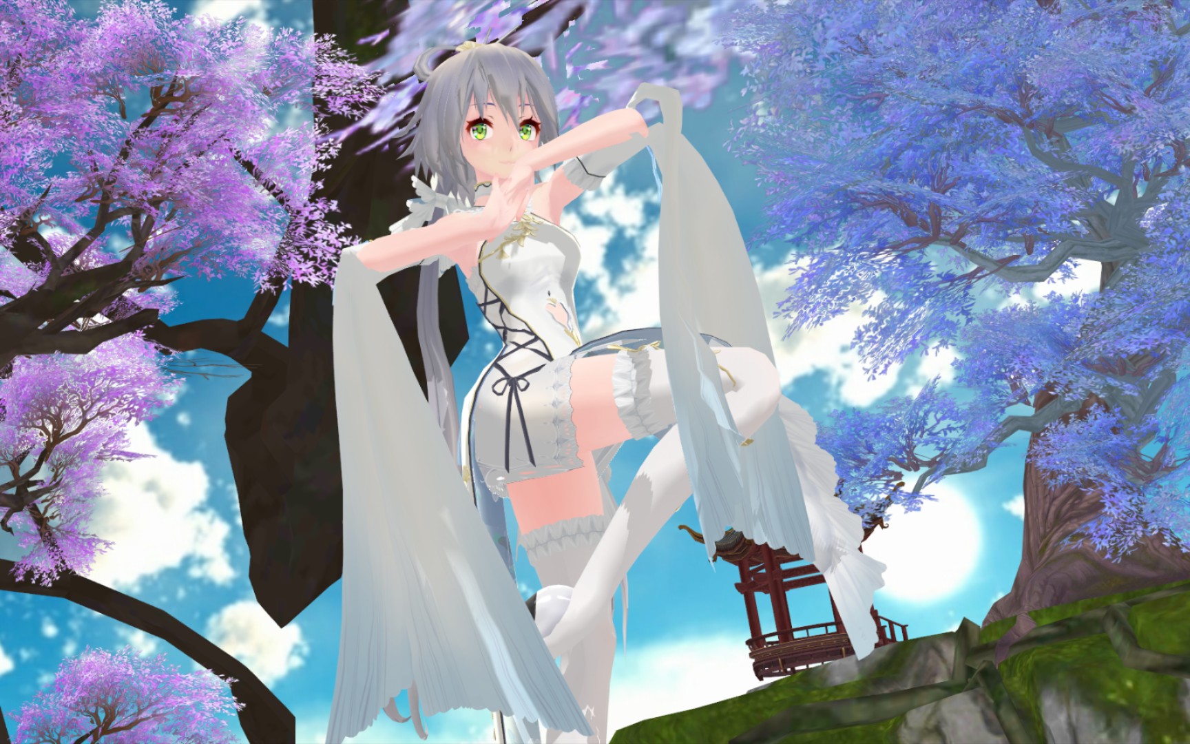 【mmd/洛天依】(半壶纱)华风夏韵,洛水天依!