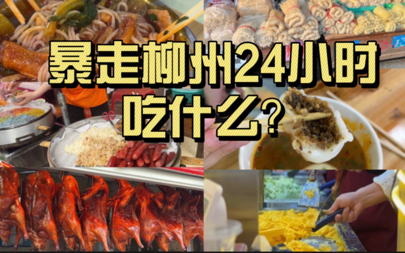 螺蛳粉,根本不能代表柳州美食!在柳州暴走24小时吃喝攻略哔哩哔哩bilibili