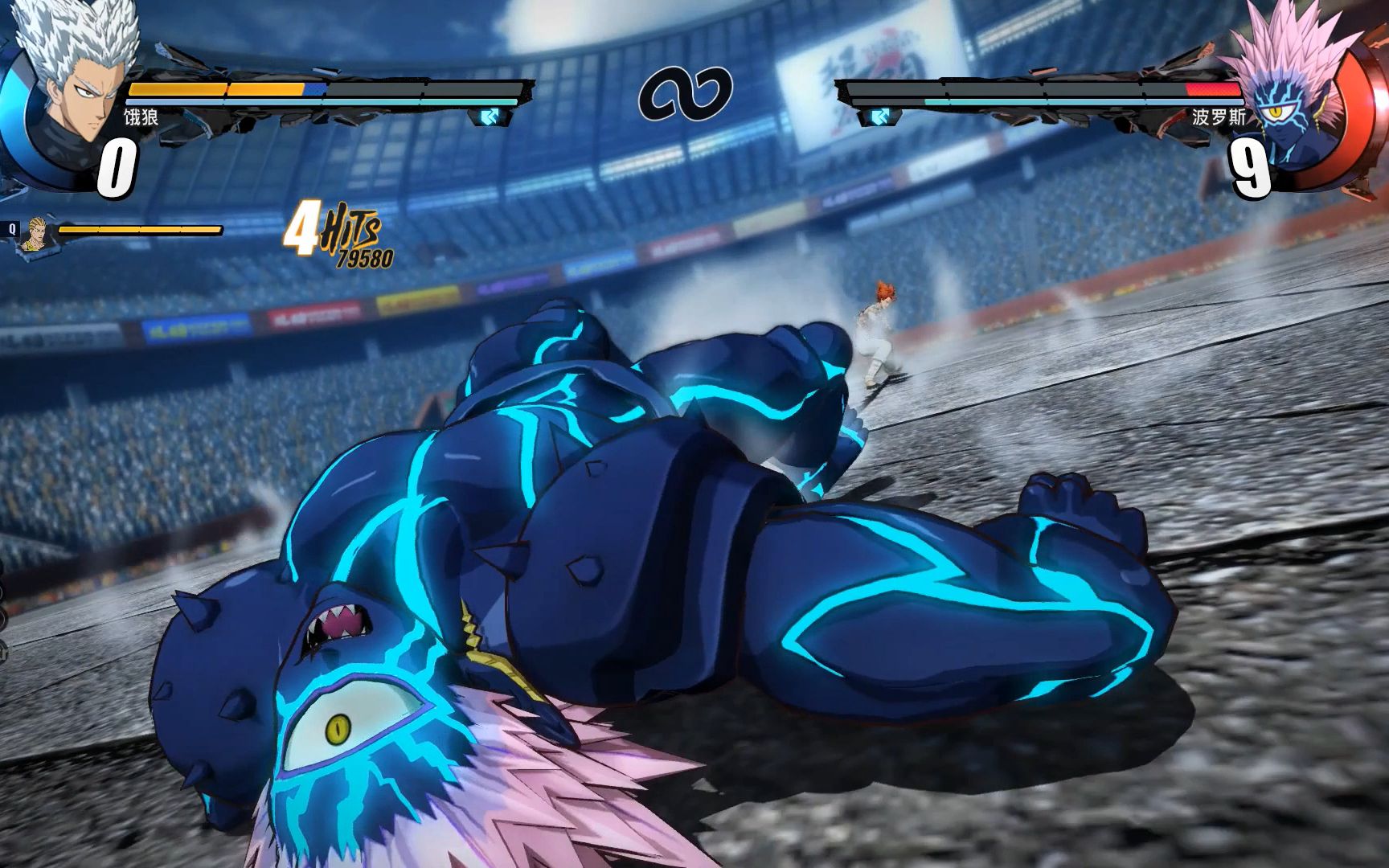 一拳超人饿狼vs波罗斯人类怪人击败了宇宙霸主