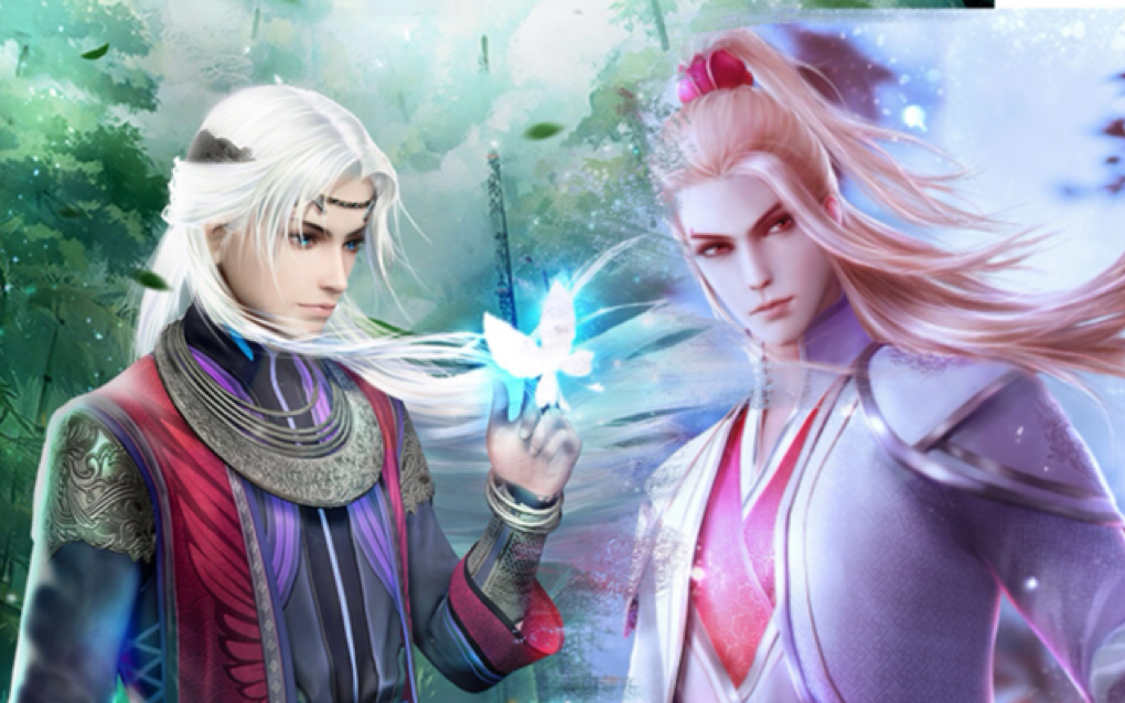 尤川侯卿高燃踩点画江湖不良人3的两个白毛男神混剪尤川锅尸祖