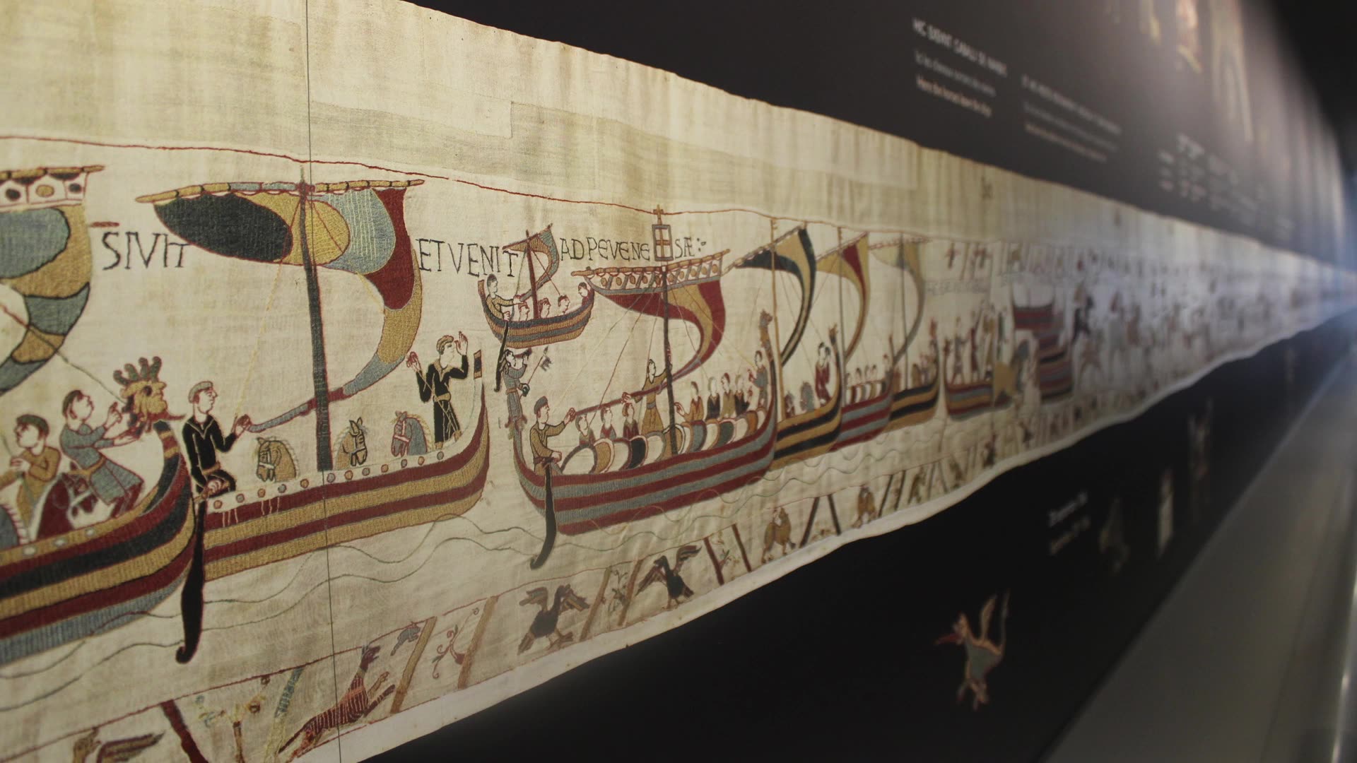 up讲【ap艺术史059】中世纪的"权力的游戏" 贝叶挂毯 bayeux tapestry