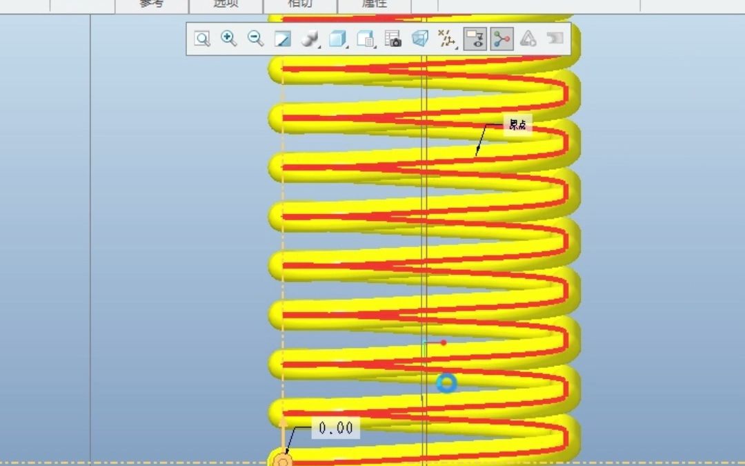 【东湖教育】proe/creo弹簧的通用绘制方法哔哩哔哩bilibili
