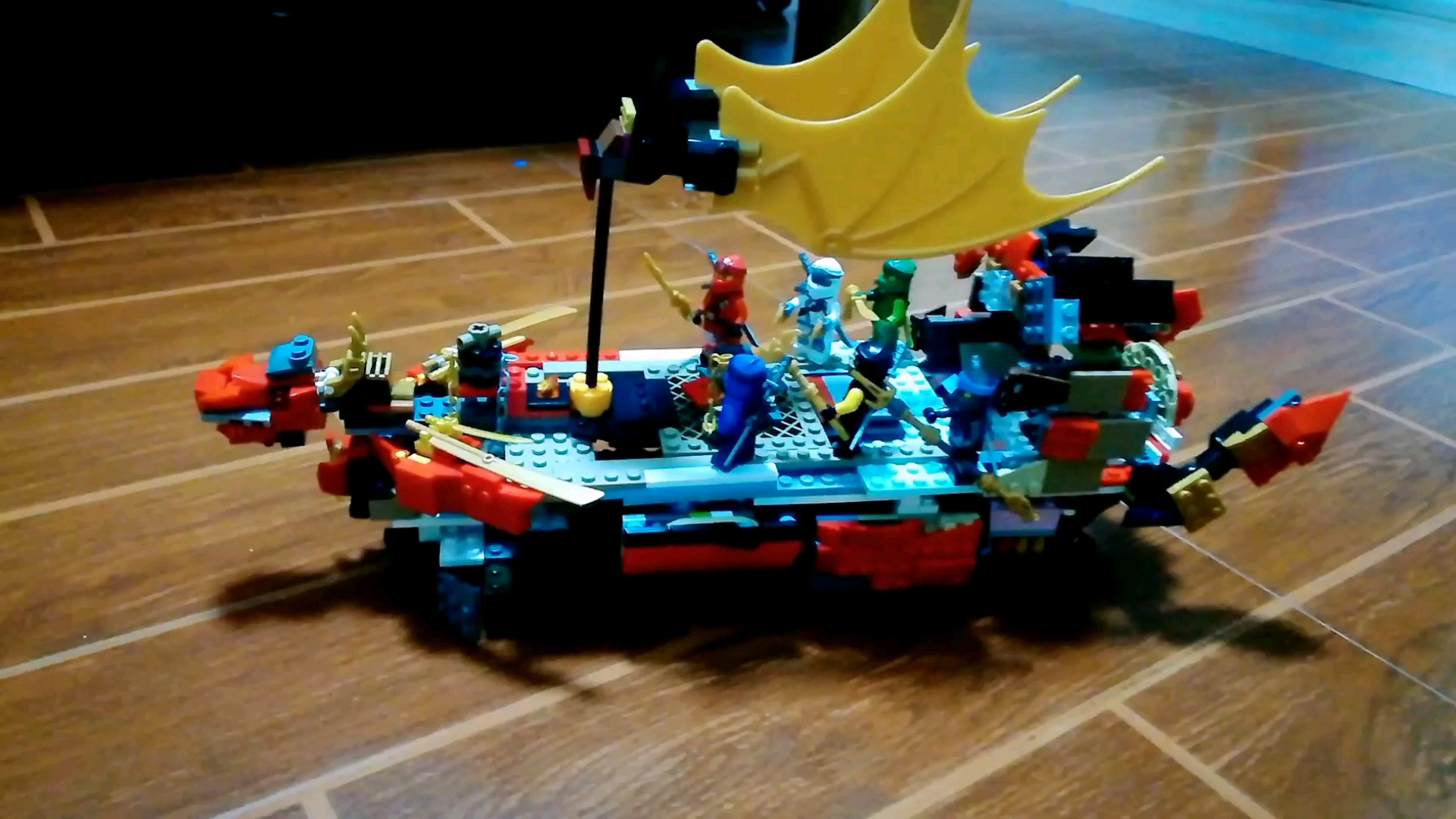 moc乐高幻影忍者71705命运赏赐号