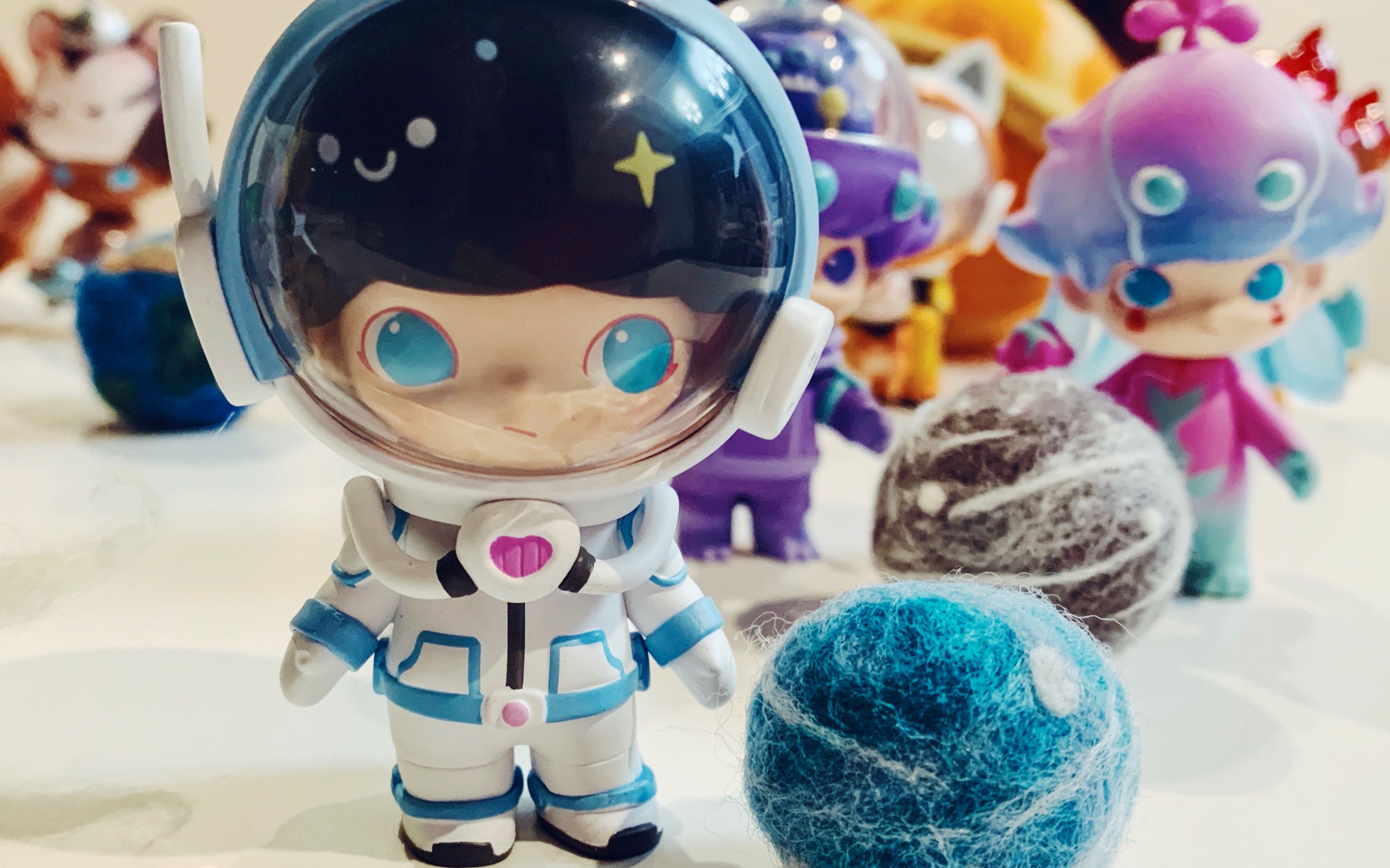 揭密10popmartdimoo太空旅行系列盲盒开箱