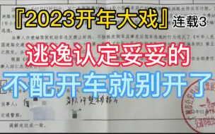 Download Video: 『2023开年大戏』连载3 逃逸认定妥妥的 不配开车就别开了