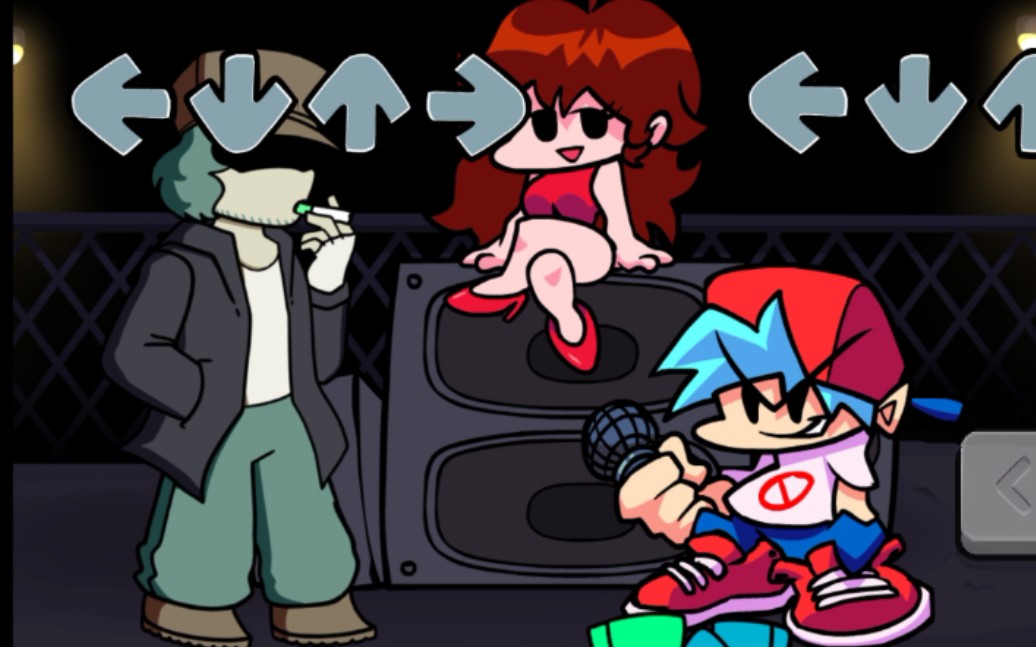 fnf garcello战1～4阶段.