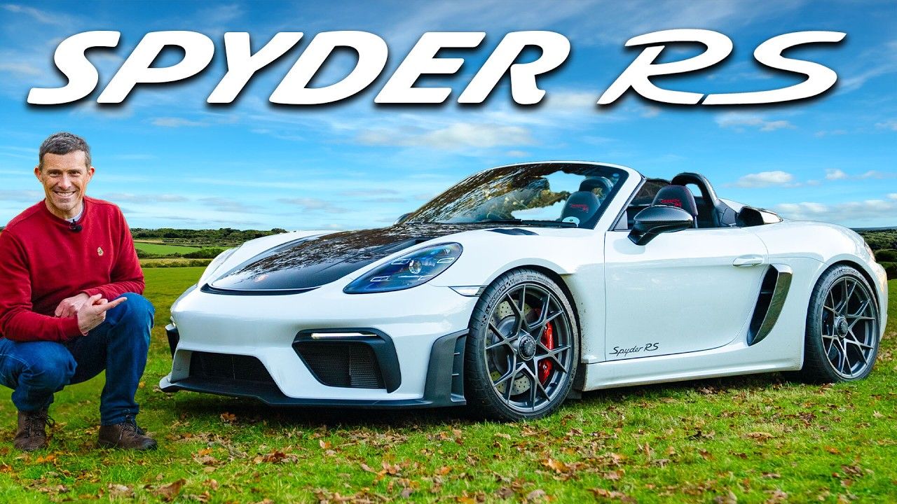 carwow最新一期| 保时捷 718 spyder rs:这辆车太复杂了吗?[中英字幕]