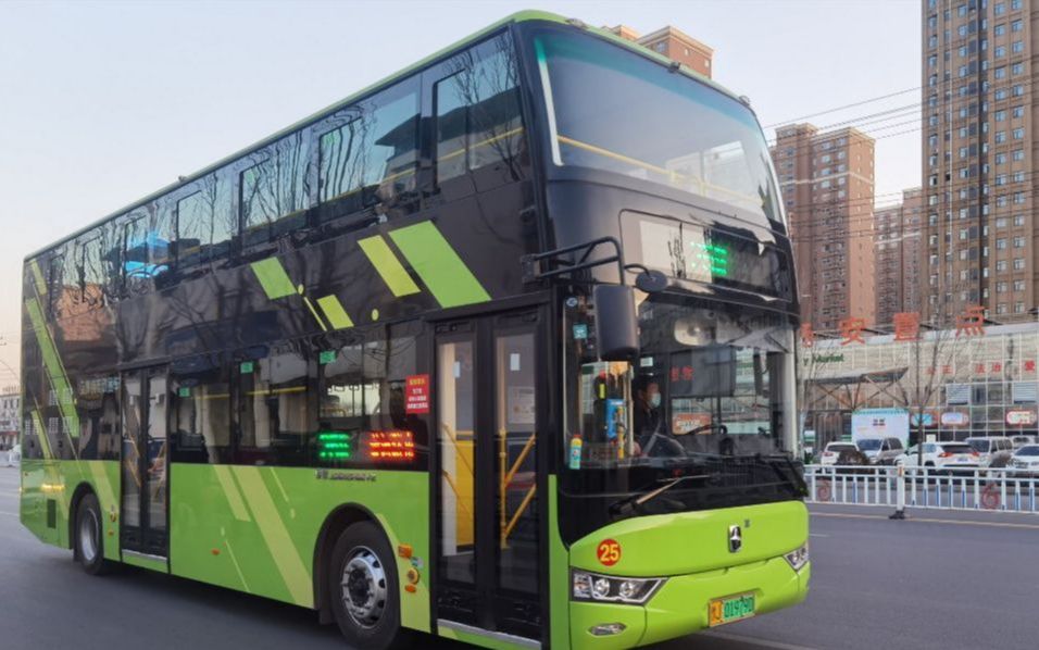 濮阳公交25路上行二层视角前方展望_哔哩哔哩_bilibili