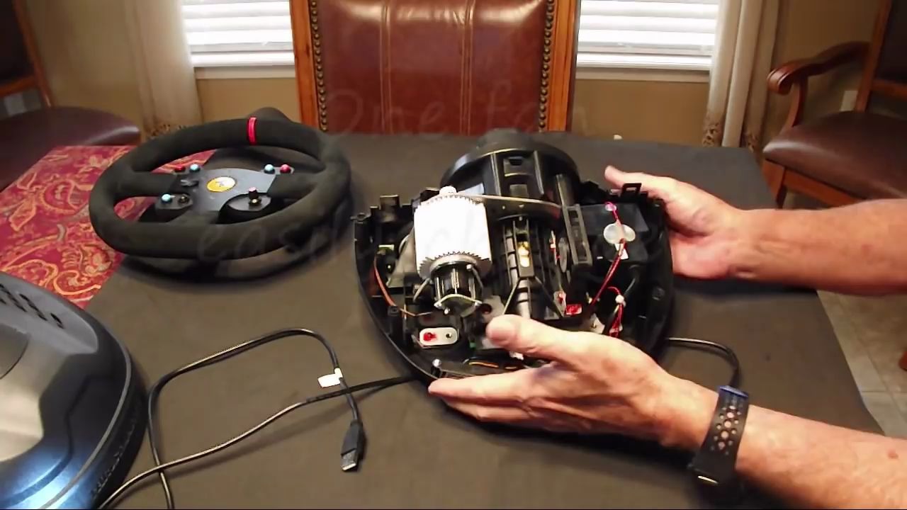 图马思特t300rs方向盘风扇更换