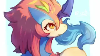 【procreate】第一次画宝，画一下群友的水马