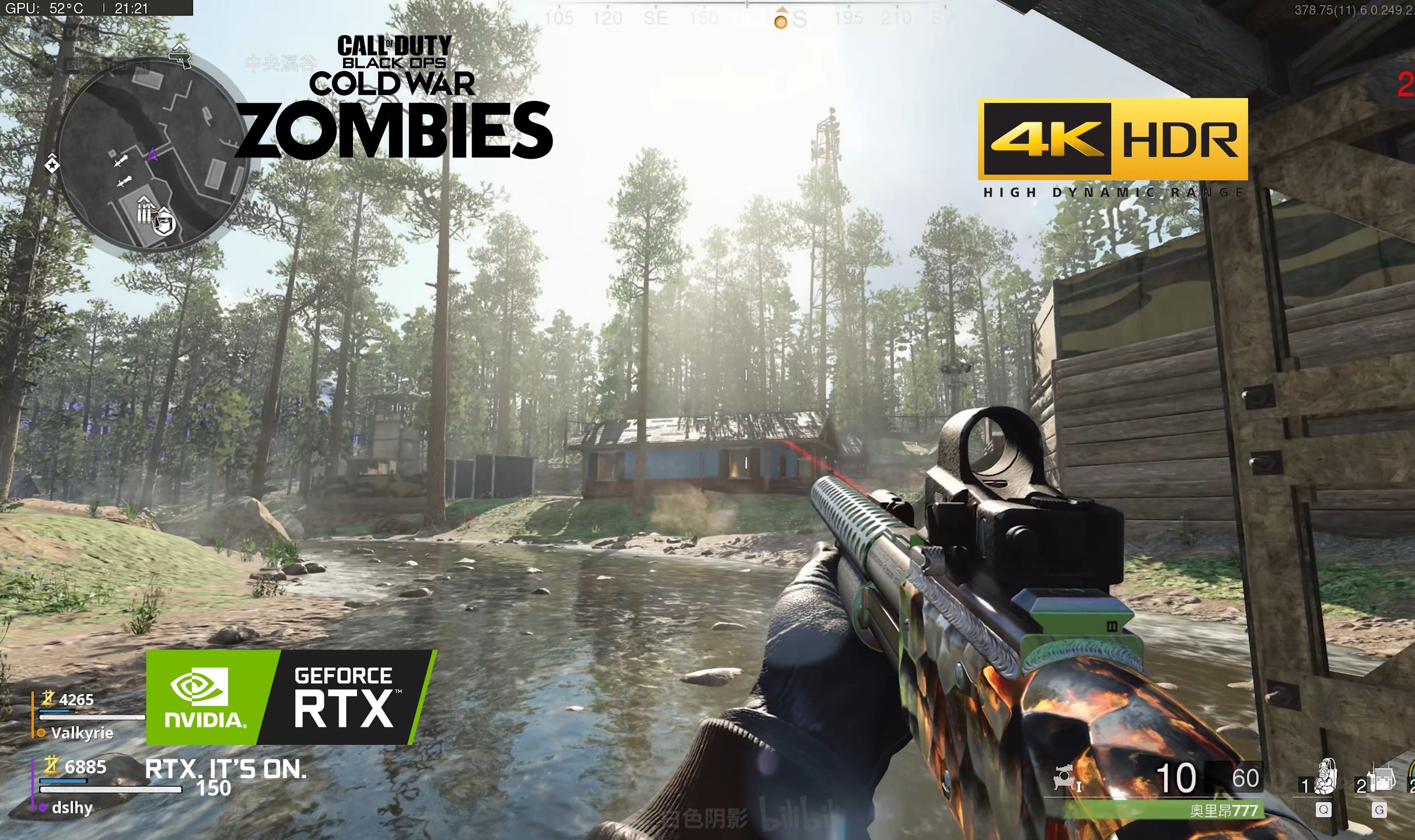 cod历代最强画质|使命召唤冷战僵尸游玩体验|4k最高画质|4k ultra