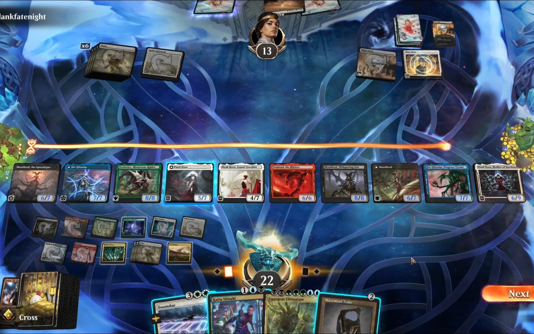 【万智牌 mtga 250张史记】旅法师开会 魔判官开会