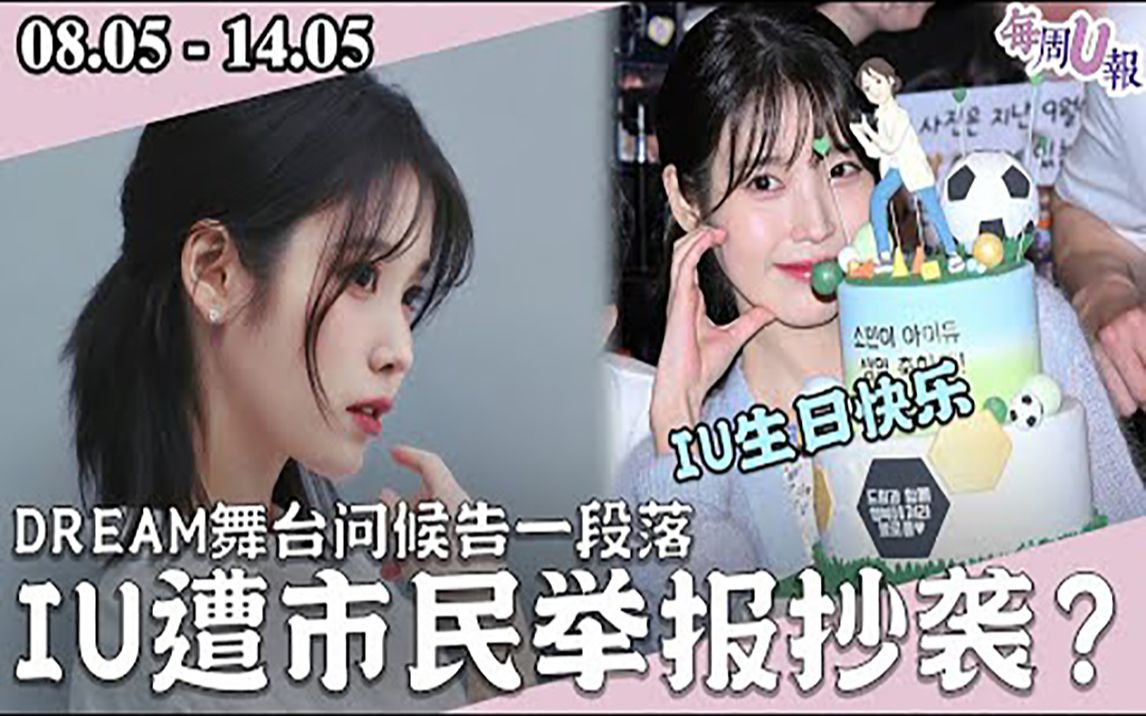 IU生日快乐~粉丝们示威IU经纪公司!市民向警方举报IU抄袭哔哩哔哩bilibili