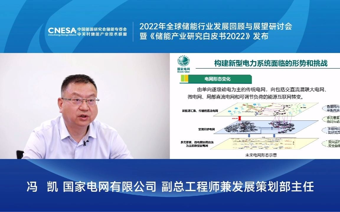 [图]推进新型储能高质量发展支撑新型电力系统构建-2022年全球储能行业发展回顾与展望研讨会暨《储能产业研究白皮书2022》发布