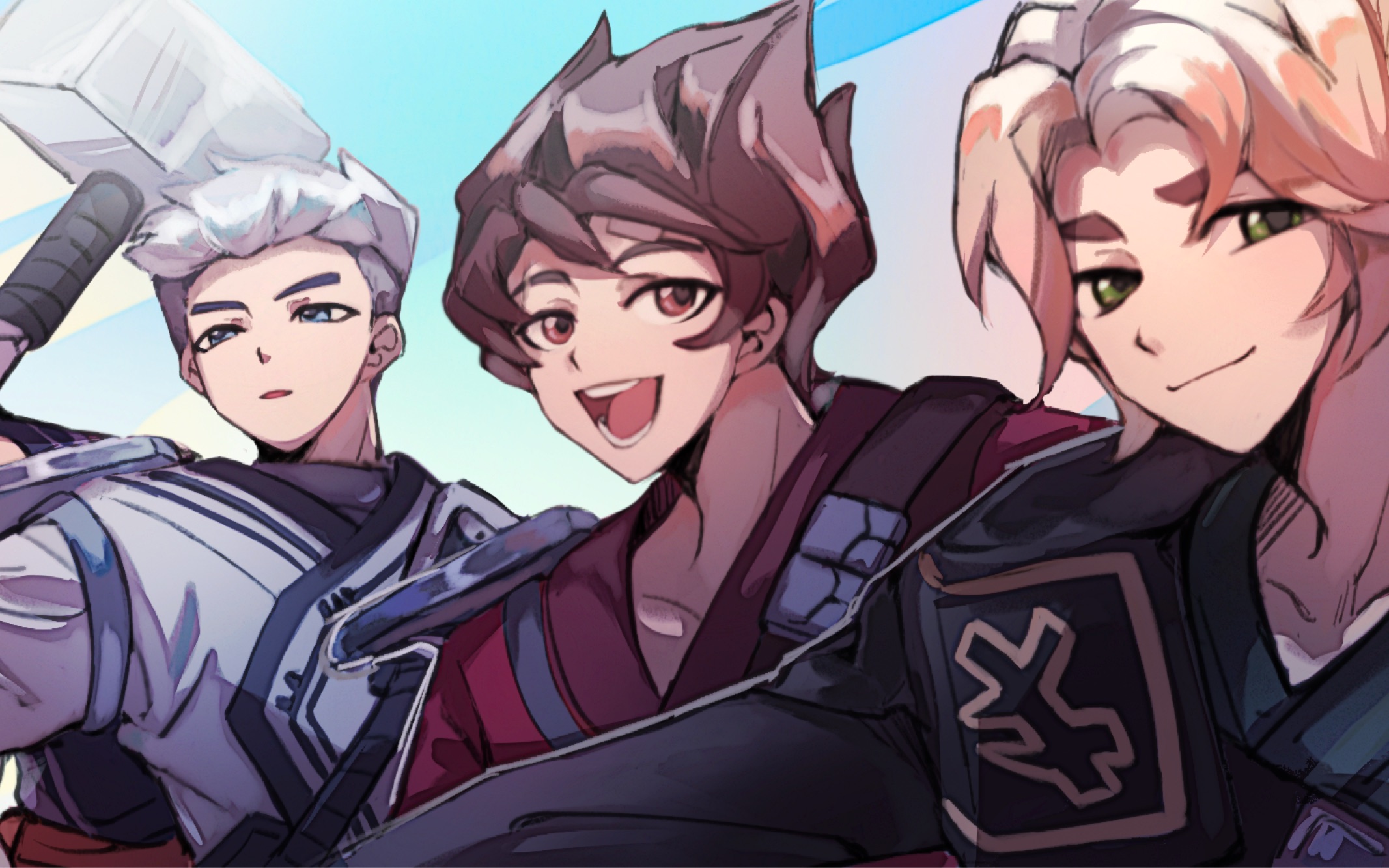 【ninjago/幻影忍者】被s17新消息吓到赶紧画张全员照的网友-墨水耶