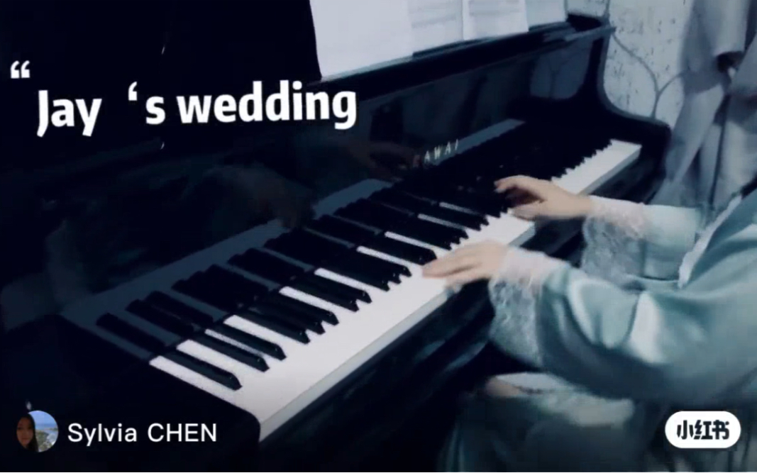 [图]Jay’s wedding 周杰伦婚礼进行曲 #钢琴 #piano