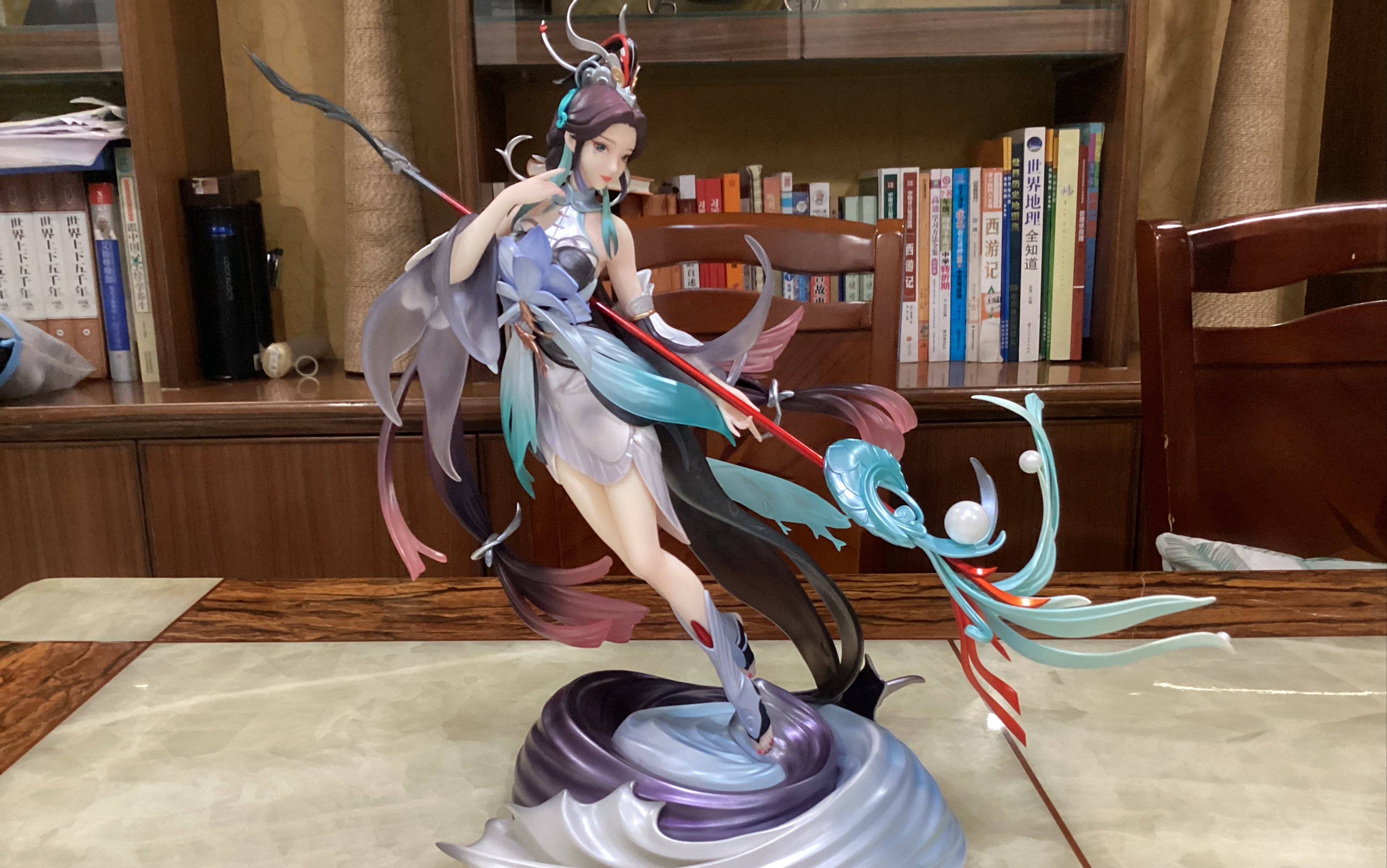 王者荣耀白鹤梁神女手办开箱