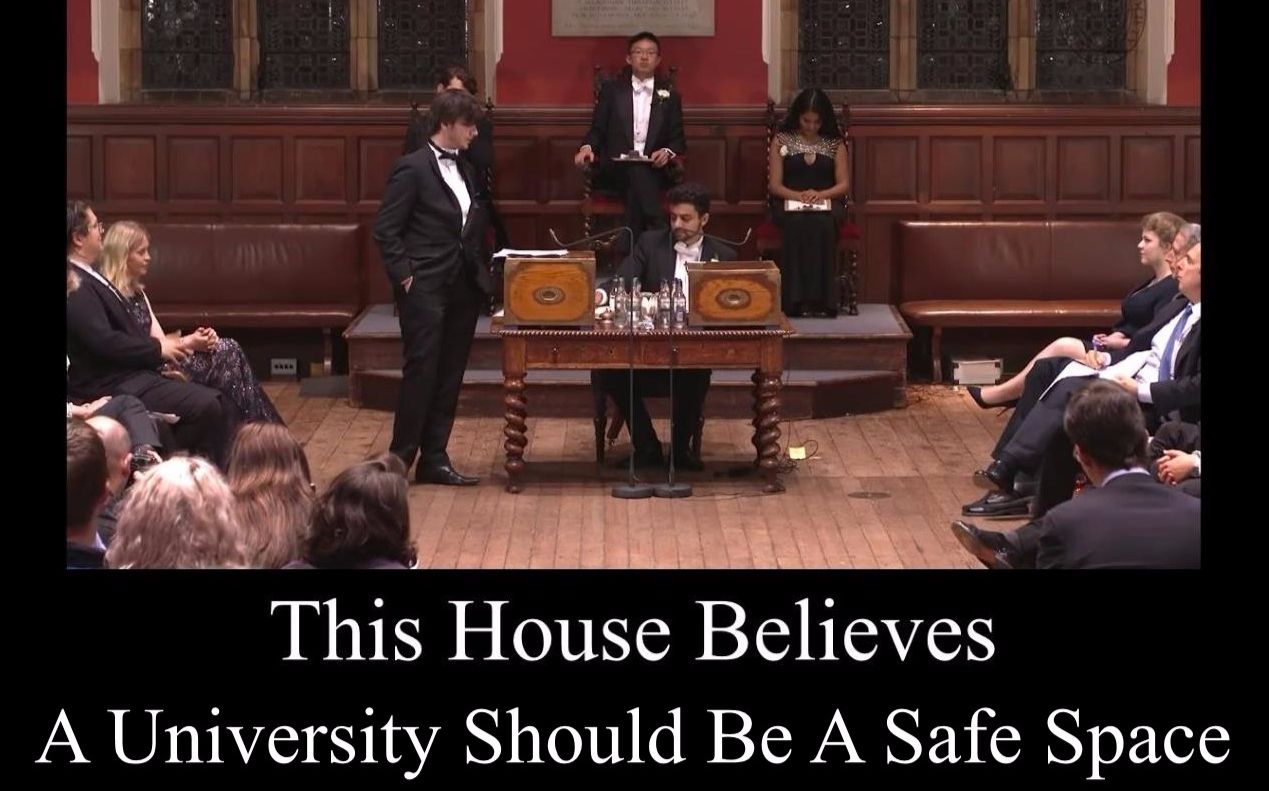 [图]【全6P/英辩】The Motion: This House Believes A University Should Be A Safe Space【OU】