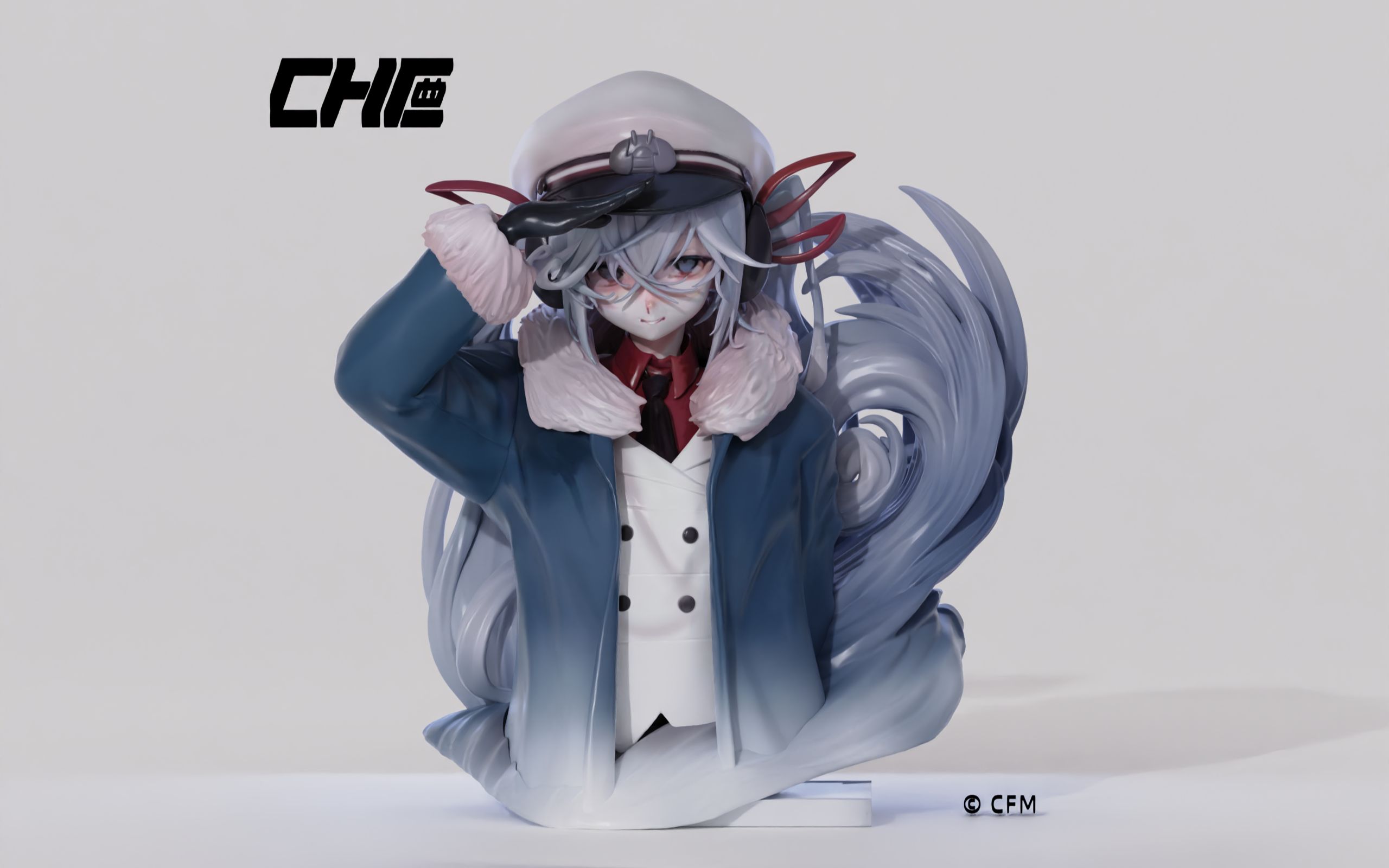 [图]【CHE入围作品】初音未来EXPLORES（致探索者）3D上色旋转展示