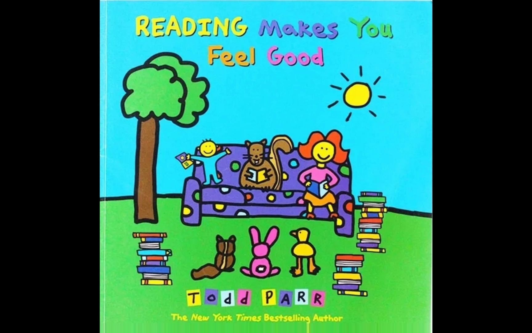 儿童情商课堂绘本《Reading makes you feel good》哔哩哔哩bilibili