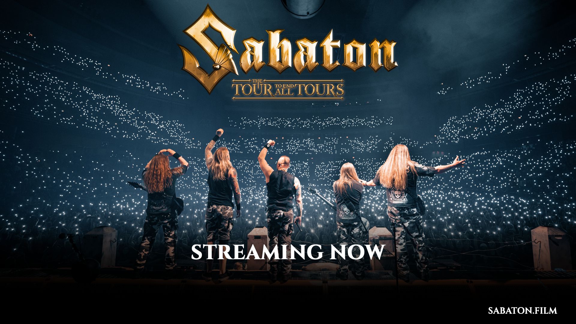 Sabaton - The Tour To End All Tours (完整现场视频) [阿姆斯特丹，2023]