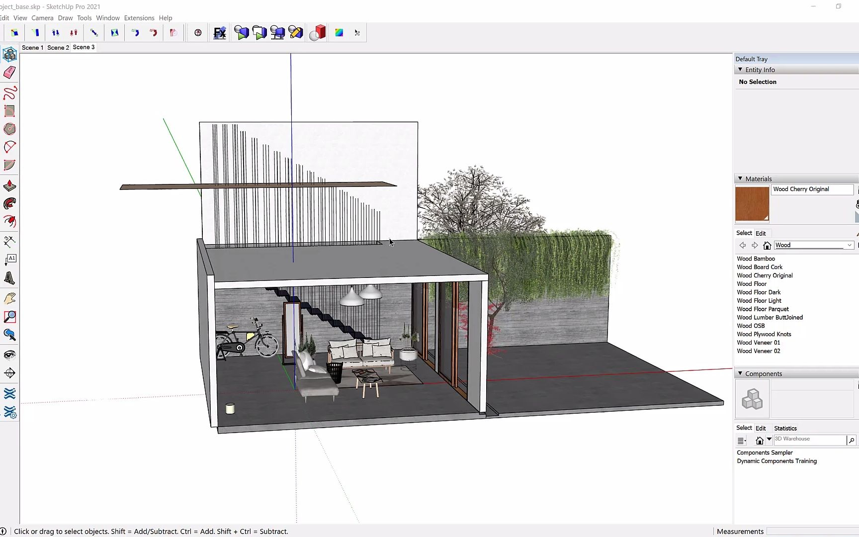 SketchUp插件 – 草图大师渲染动画AO插件 Ambient Occlusion Ex哔哩哔哩bilibili