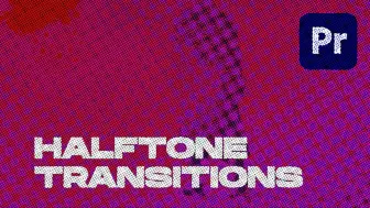 Download Video: 15款复古街头半调波点视频转场过渡PR预设特效套装Halftone Dots Transitions Premiere Pro