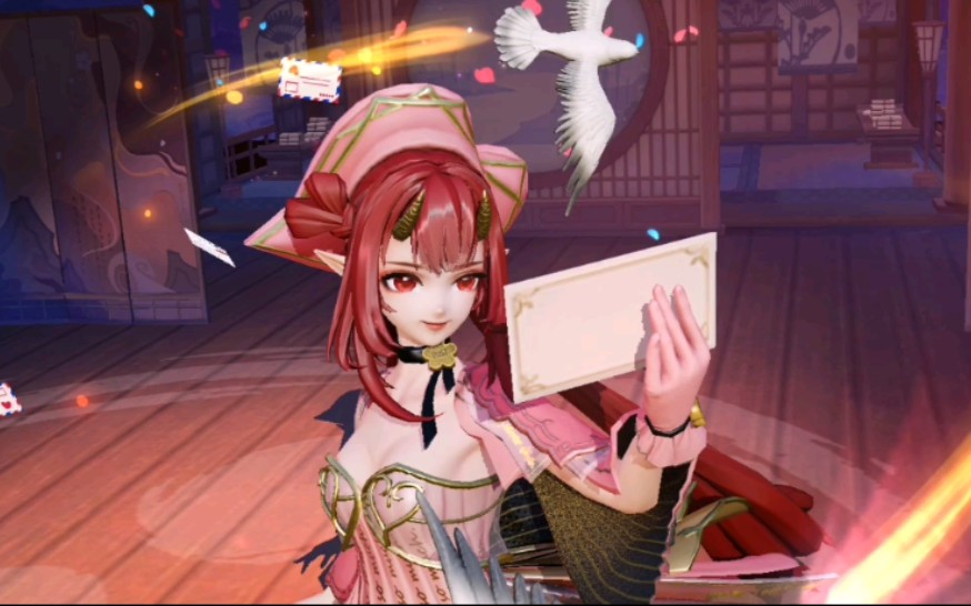 决战平安京桃花妖情人节皮肤