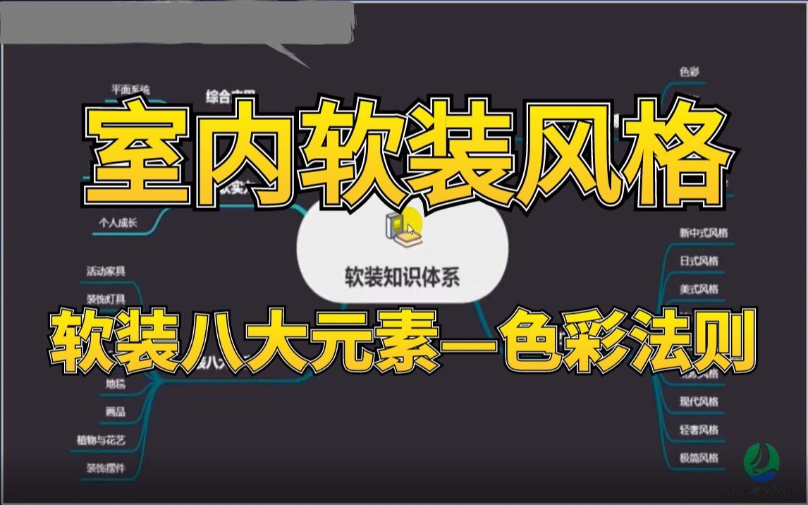 室内设计软装风格:软装八大元素—色彩法则哔哩哔哩bilibili