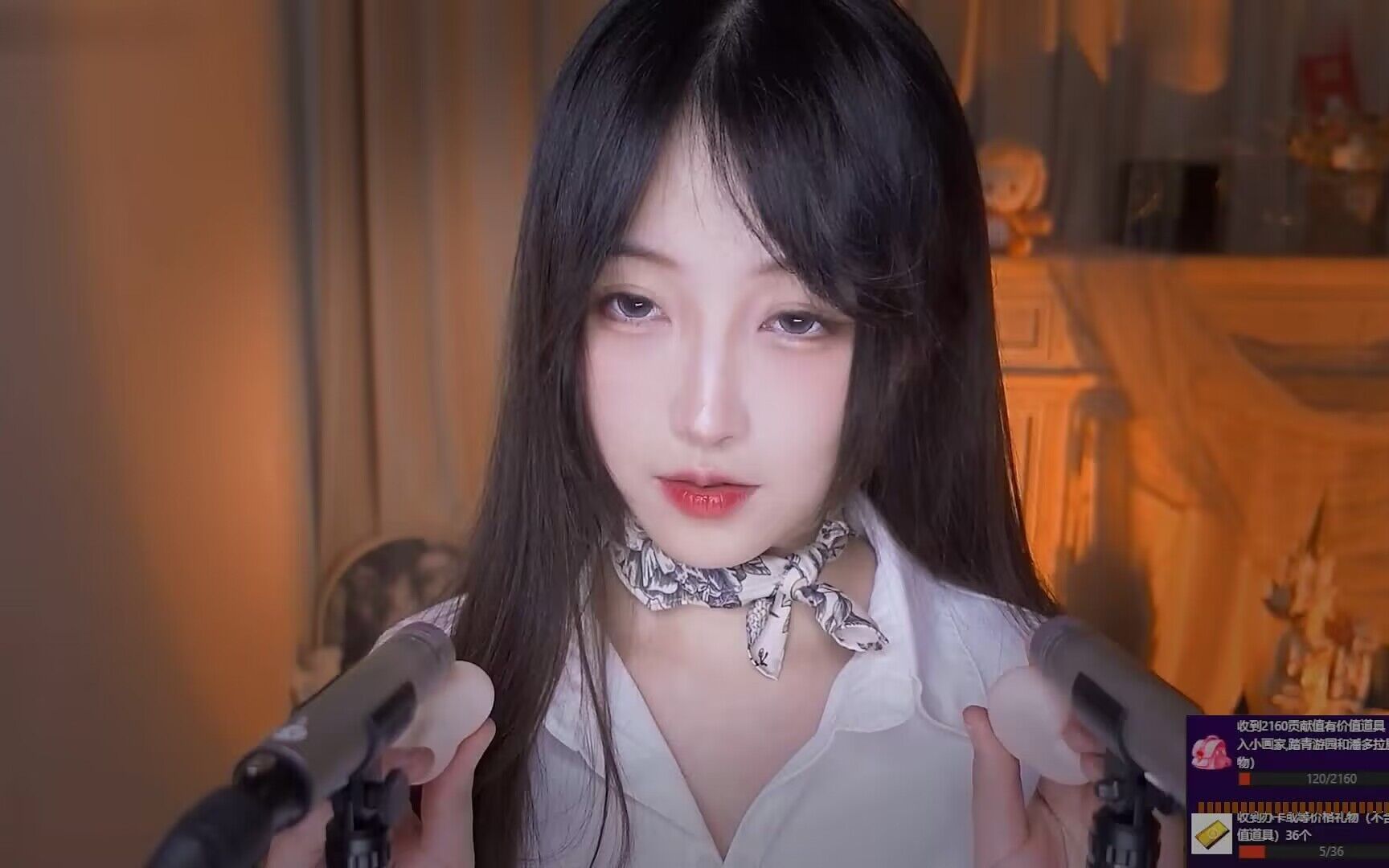 斗鱼直播原画【甜妹二呆啾】2023年11月9日录制