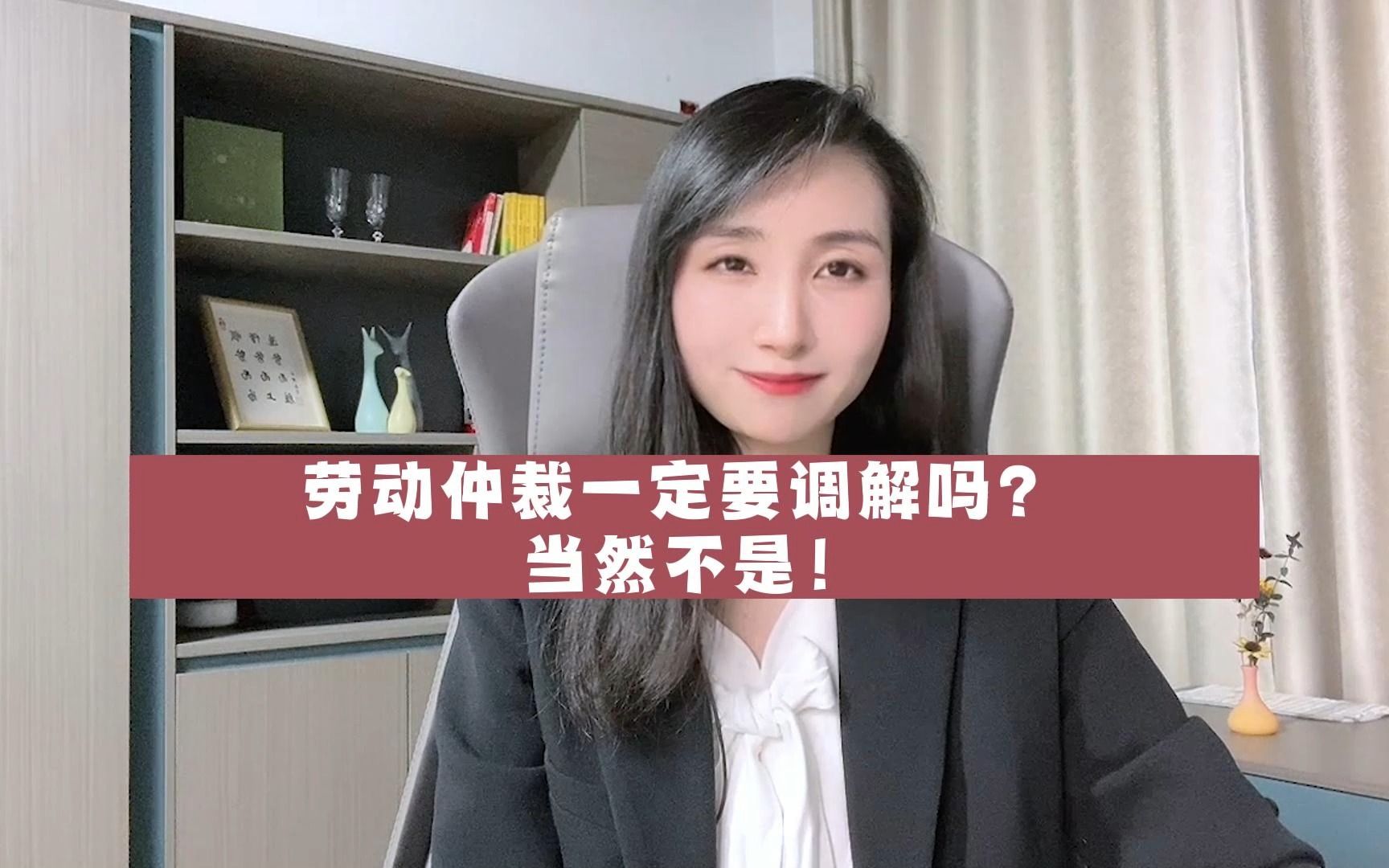 劳动仲裁一定要调解吗?当然不是!哔哩哔哩bilibili