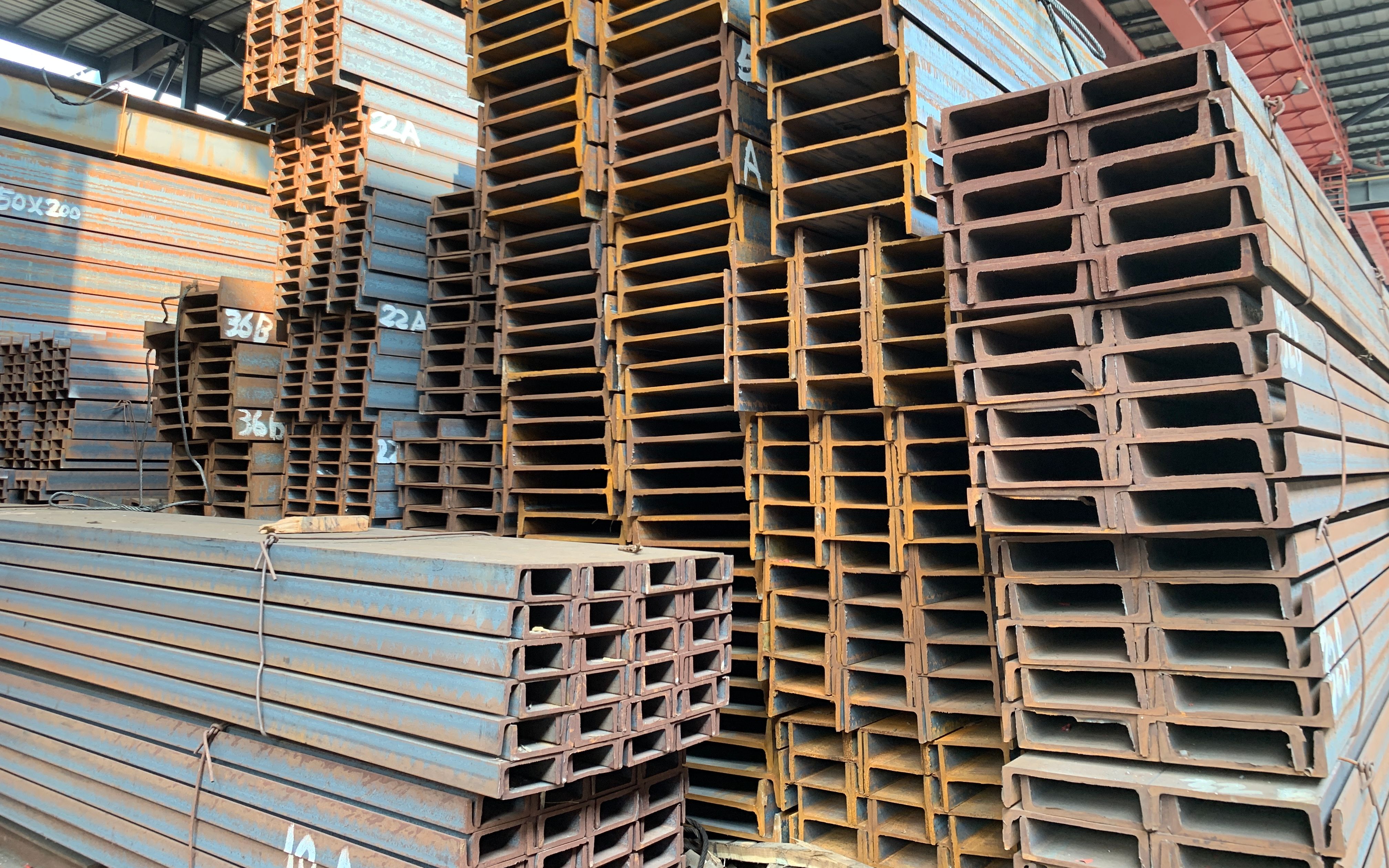 q235b津西河北天柱国标热轧工字钢150钢结构立柱钢梁广东佛山西东钢材