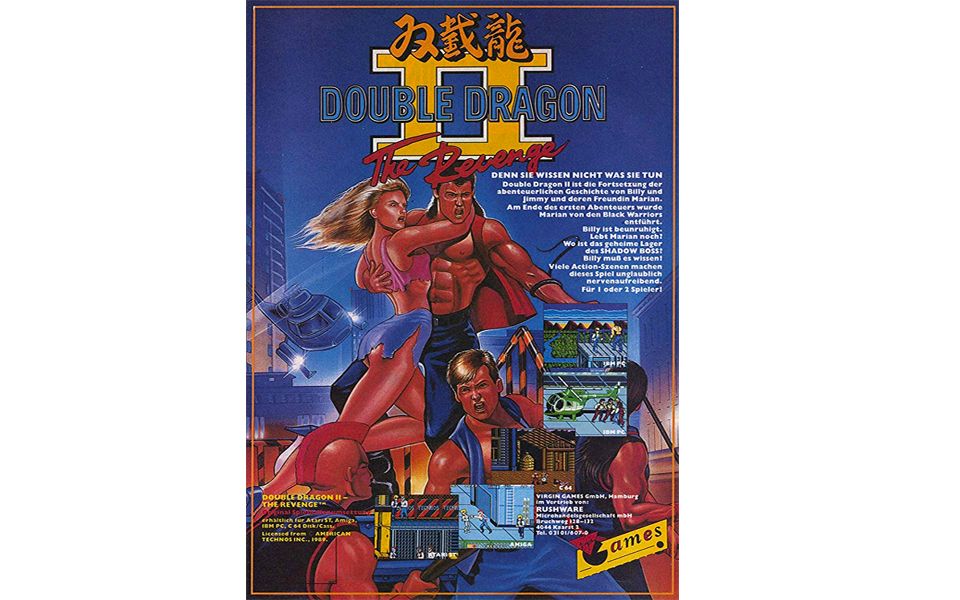 [图]完整通關 (Longplay) Double Dragon II: The Revenge (Atari ST)