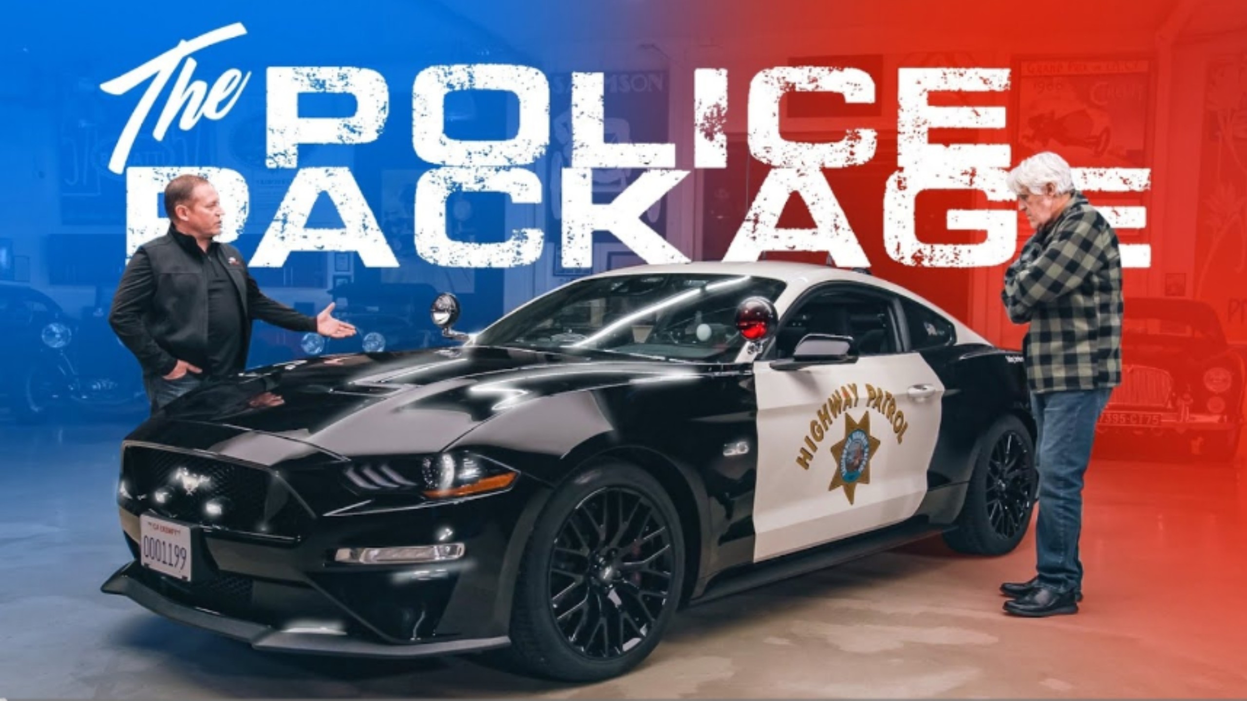 chp 福特 野马 加州公路巡警队 40 周年特别版警车