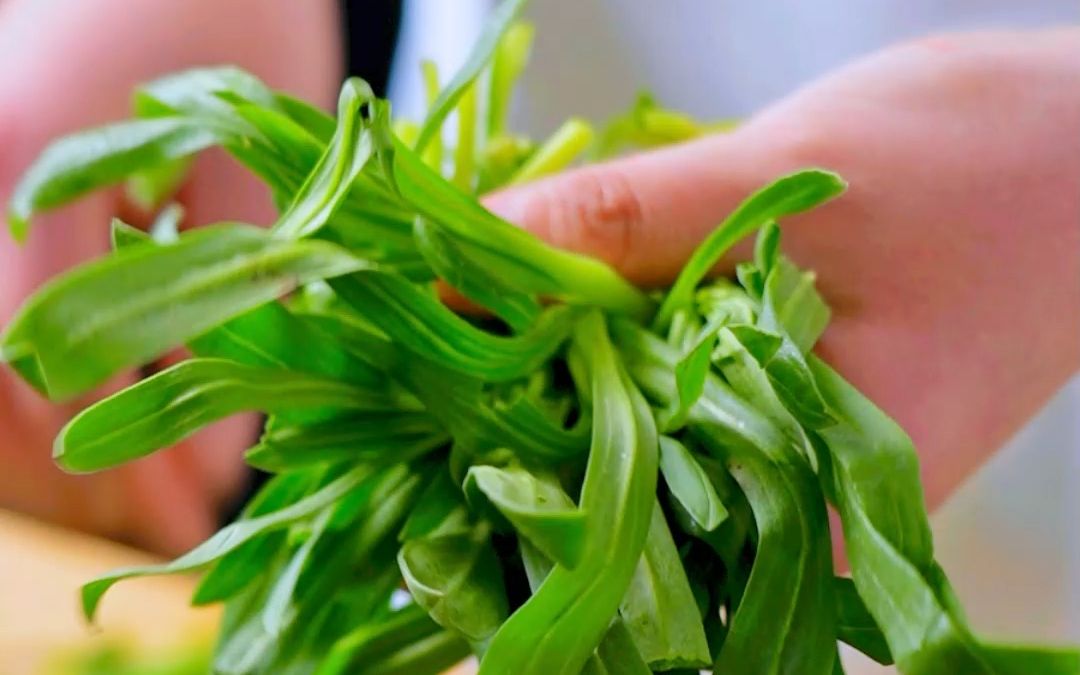 把可以吃的春天带回家!粉蒸古扎菜!