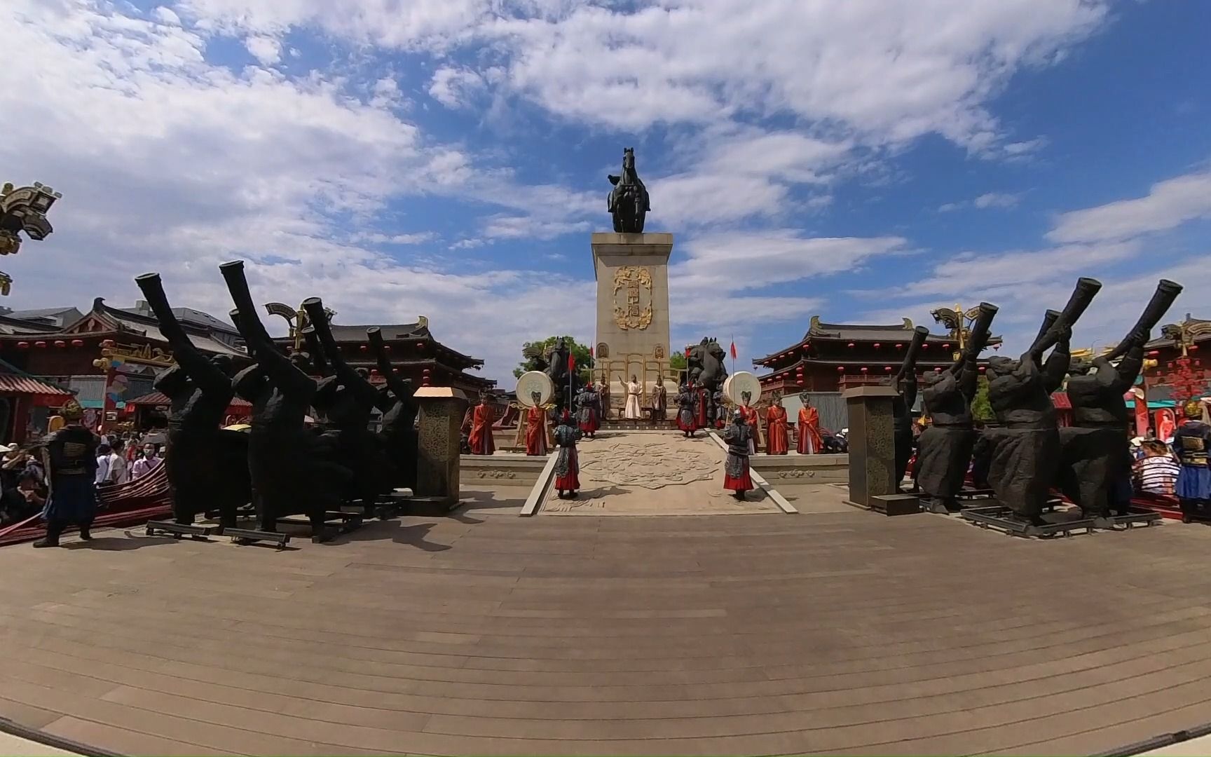 大唐不夜城贞观之治表演