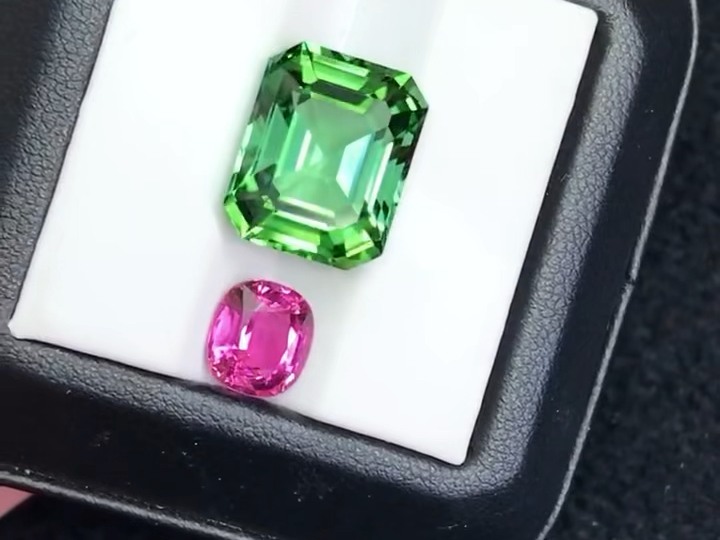 阿富汗 绿碧玺 10.935ct