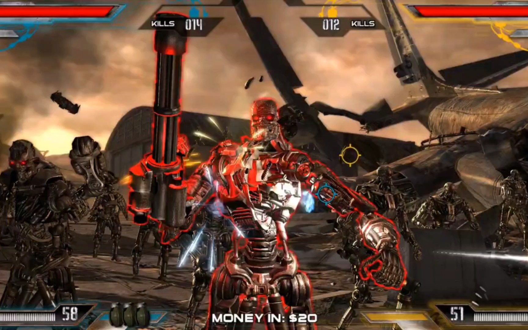 光枪游戏:《终结者:救世主》街机双人 60fps